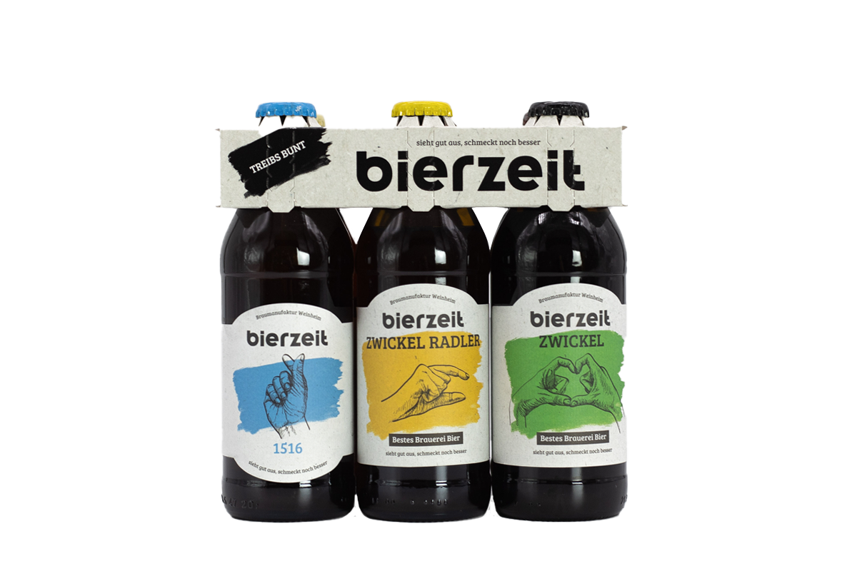 Bierzeit Treib's bunt 6 x 0,33l (nur Abholung), ganzjährig vorrätig