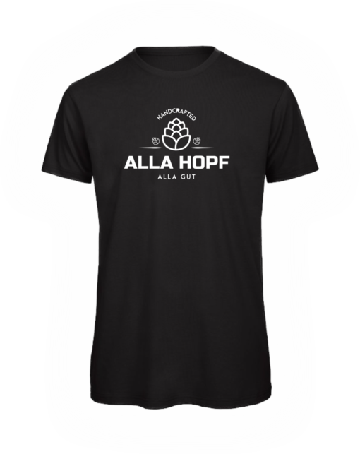 T-Shirt "Alla Hopf" - schwarz