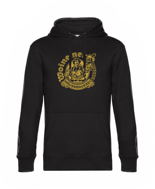 Hoodie "Woinemer Hausbrauerei" - schwarz