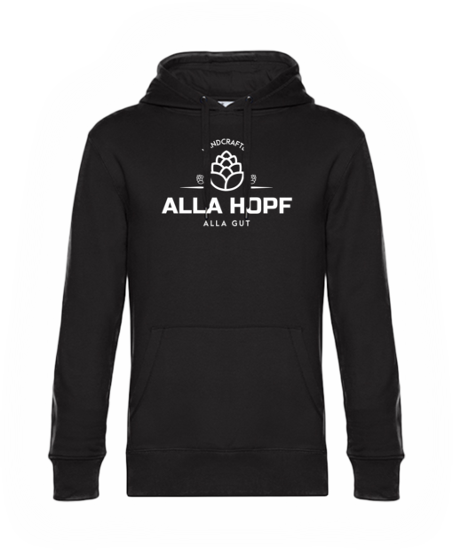 Hoodie "Alla Hopf" - schwarz