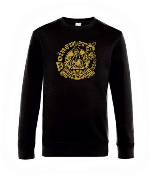 Sweatshirt "Woinemer Hausbrauerei" - schwarz