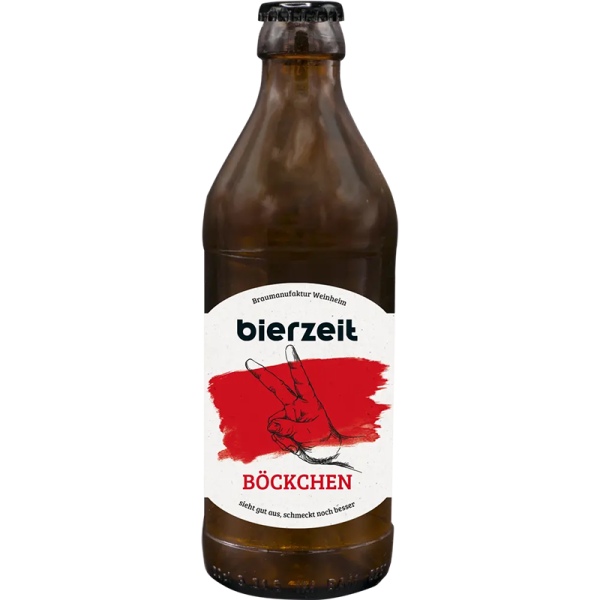 Woinemer bierzeit Böckchen: potente cerveza bock en botella de 0,33 l