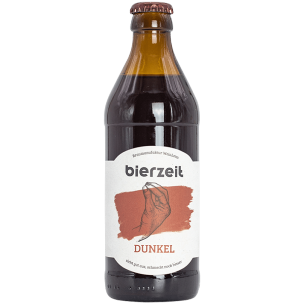 Woinemer bierzeit Dunkel: cerveza negra con cuerpo en botella de 0,33 l