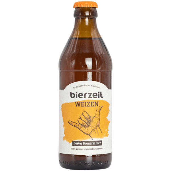Woinemer bierzeit Weizen: cerveza de trigo afrutada en botella