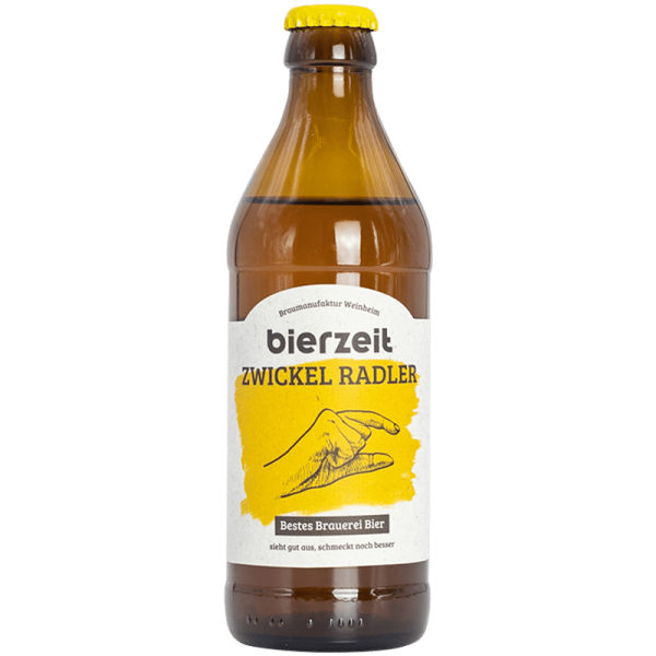 Woinemer bierzeit Zwickel Radler: una Radler refrescante con azúcar de remolacha ecológica en botella
