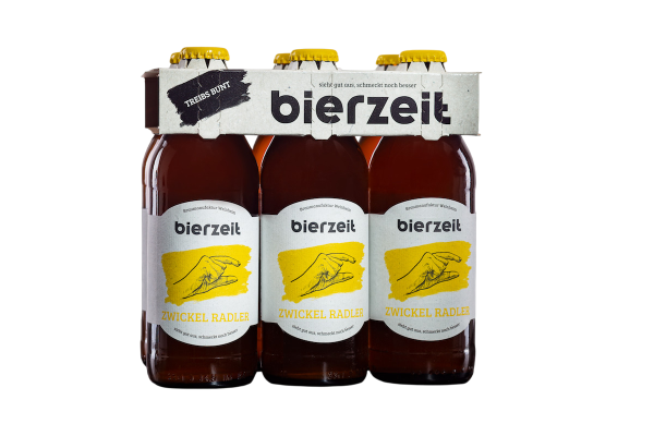 Clip de 6 Woinemer bierzeit – seis botellas en portabotellas
