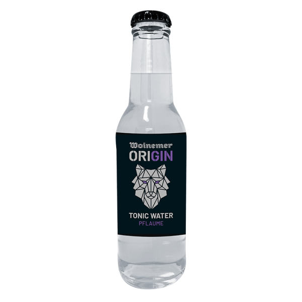 Tónica de Ciruela Brauhaus: tónica sin alcohol en botella de 200 ml