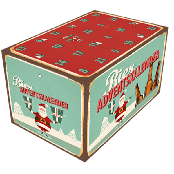 Woinemer Retro Advent Calendar – 24 doors with beer specialties in a retro design