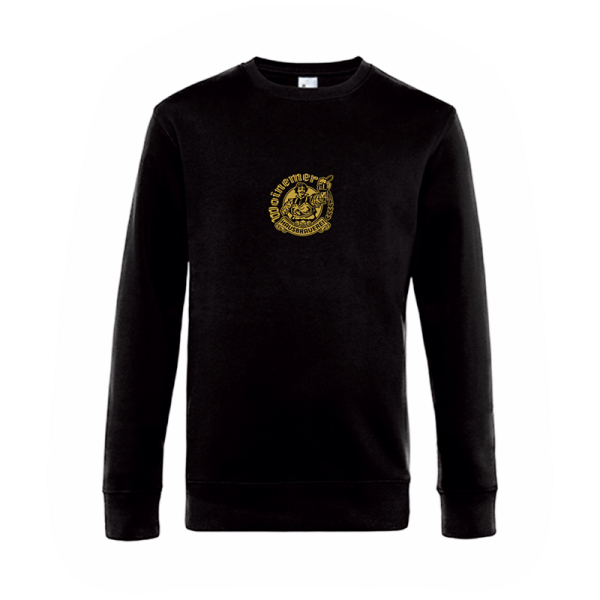 Woinemer Sweatshirt Hausbrauerei schwarz – Pullover mit kleinem Frontprint