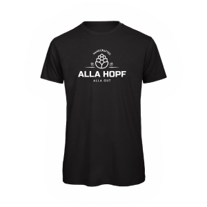 T-Shirt "Alla Hopf" - schwarz