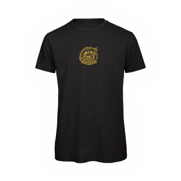 Woinemer T-Shirt Hausbrauerei schwarz – Baumwoll-Shirt mit kleinem Frontprint