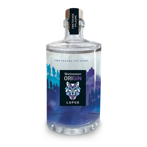 Woinemer ORIGIN LUPUS – London Dry Gin afrutado con ciruela en botella