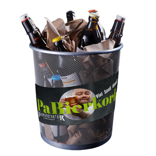Cesta de cerveza Woinemer – Cesta regalo con especialidades cerveceras Woinemer